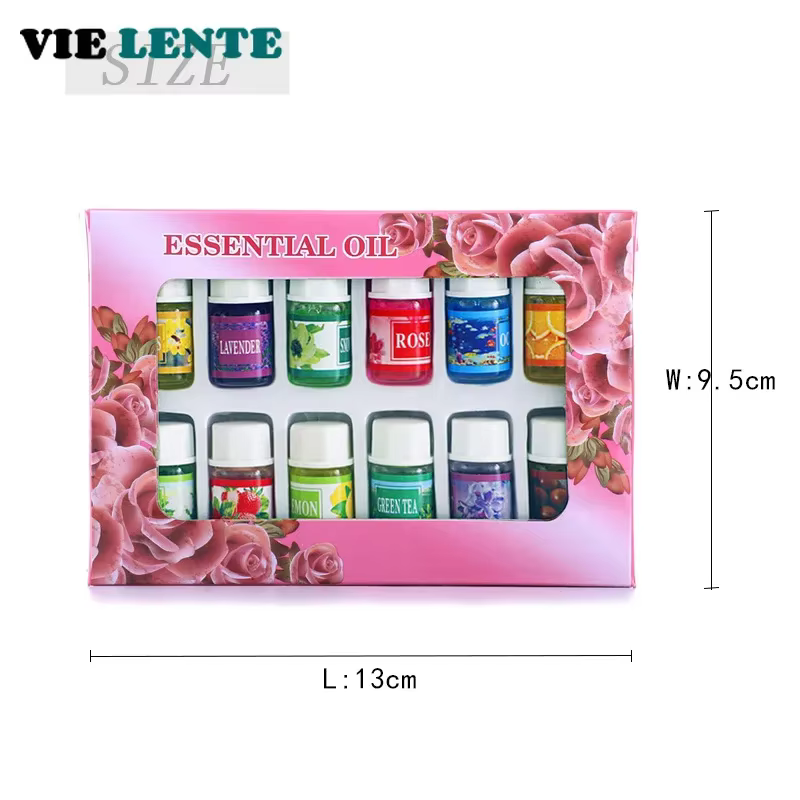 12 pièces 3ML désodorisant plante naturelle aromathérapie huile essentielle climatisation parfum arôme diffuseur