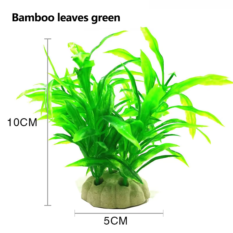 Plante aquatique artificielle en plastique