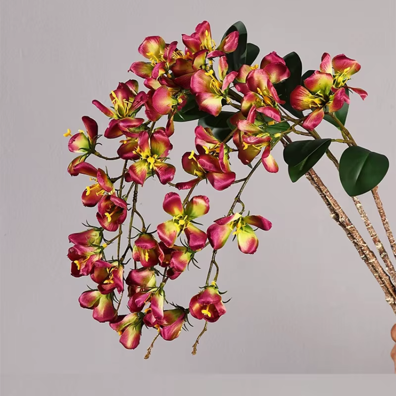 Fleur de chêne artificielle suspendue de 85CM
