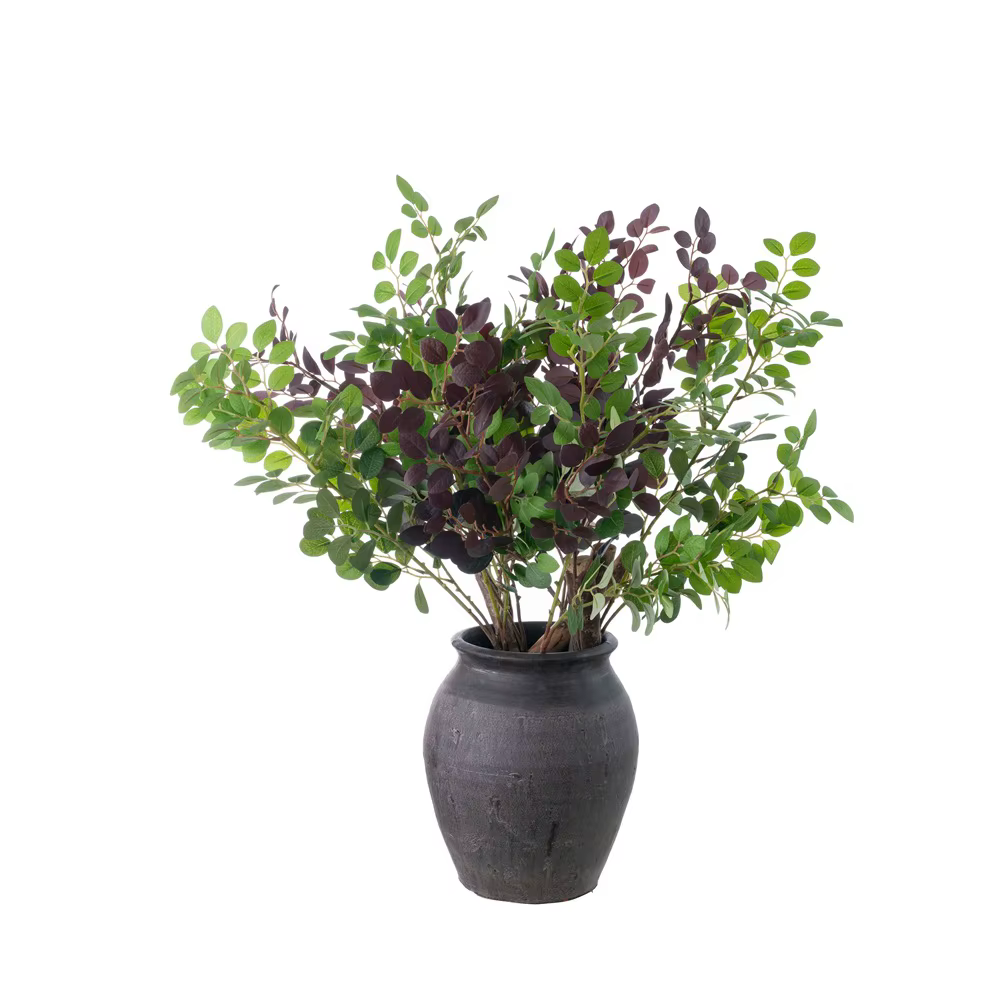 Feuilles de Loropetalum rouges artificielles 27 pouces