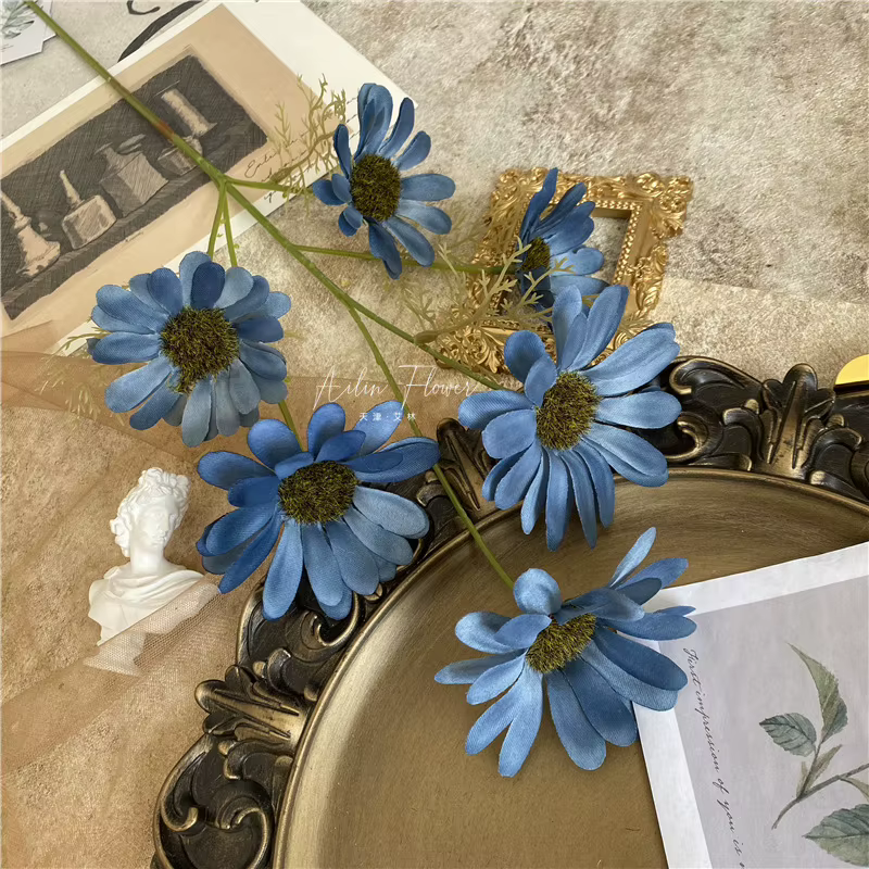 Plantes artificielles de la série Haze Blue