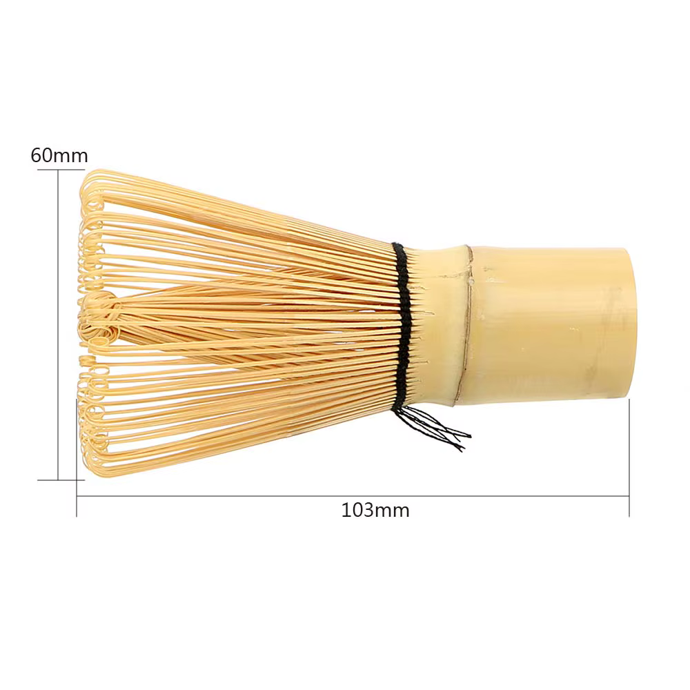 Cérémonie japonaise bambou Chasen 100 Matcha thé vert poudre fouet brosse à thé accessoires de cuisine outil à thé