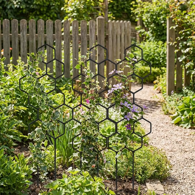 2 pièces Treillis alvéolé pour plantes grimpantes