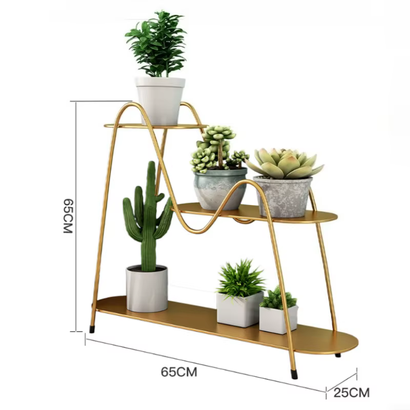 Étagère à fleurs, support vertical d'angle pour plantes