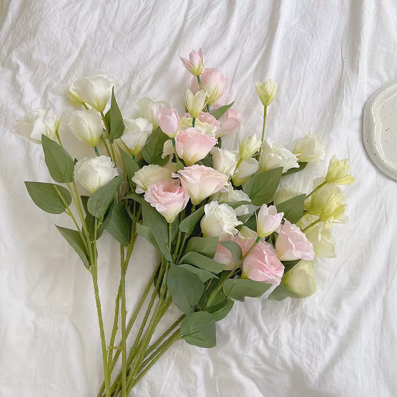 Grandes Fleurs Artificielles Eustoma GrandiThorum
