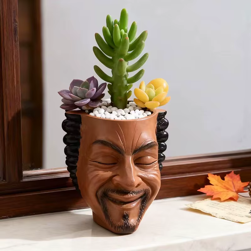 Pot de fleurs de style créatif
