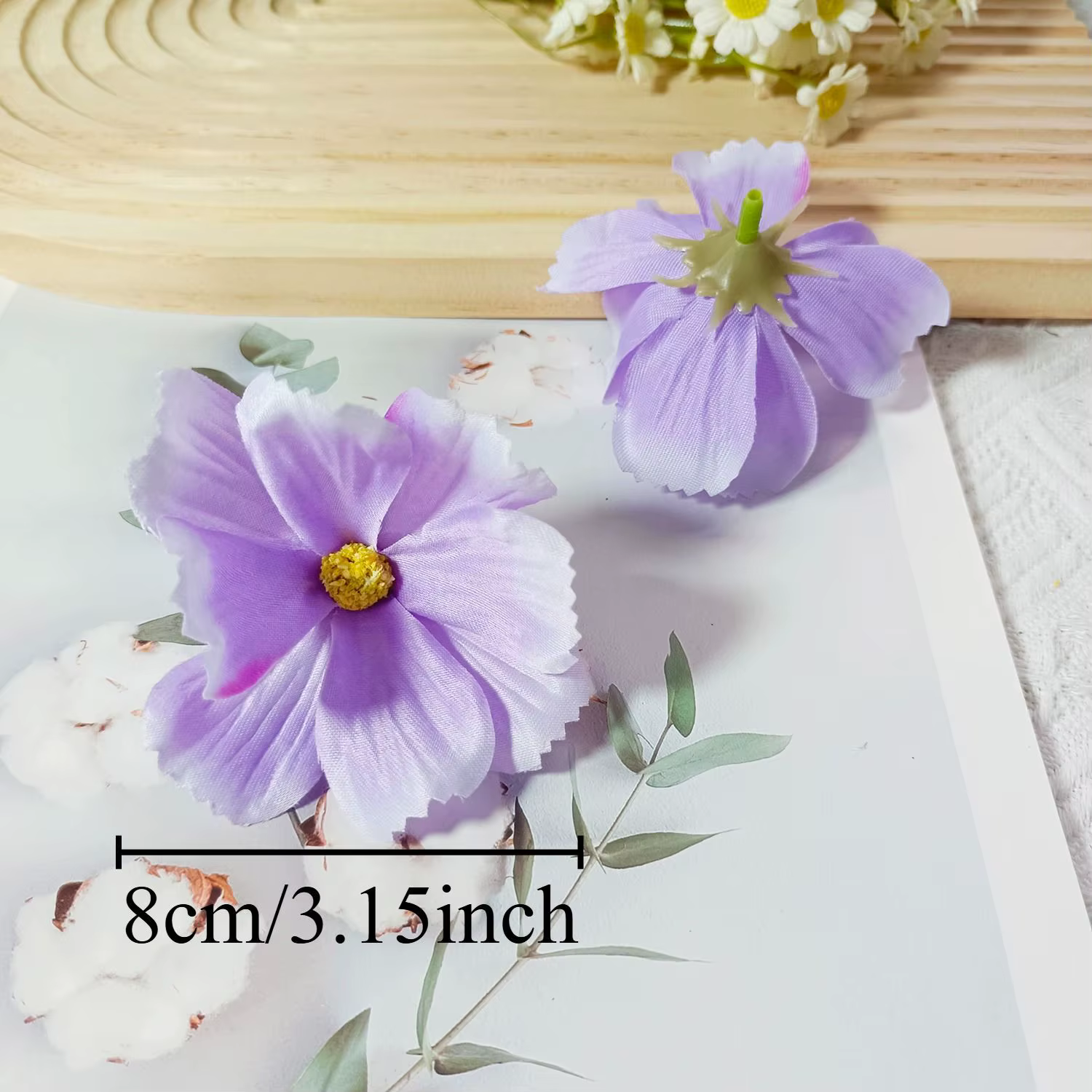 10 pièces Gesang fleurs artificielles Cosmos fleur maison salon décor ornements