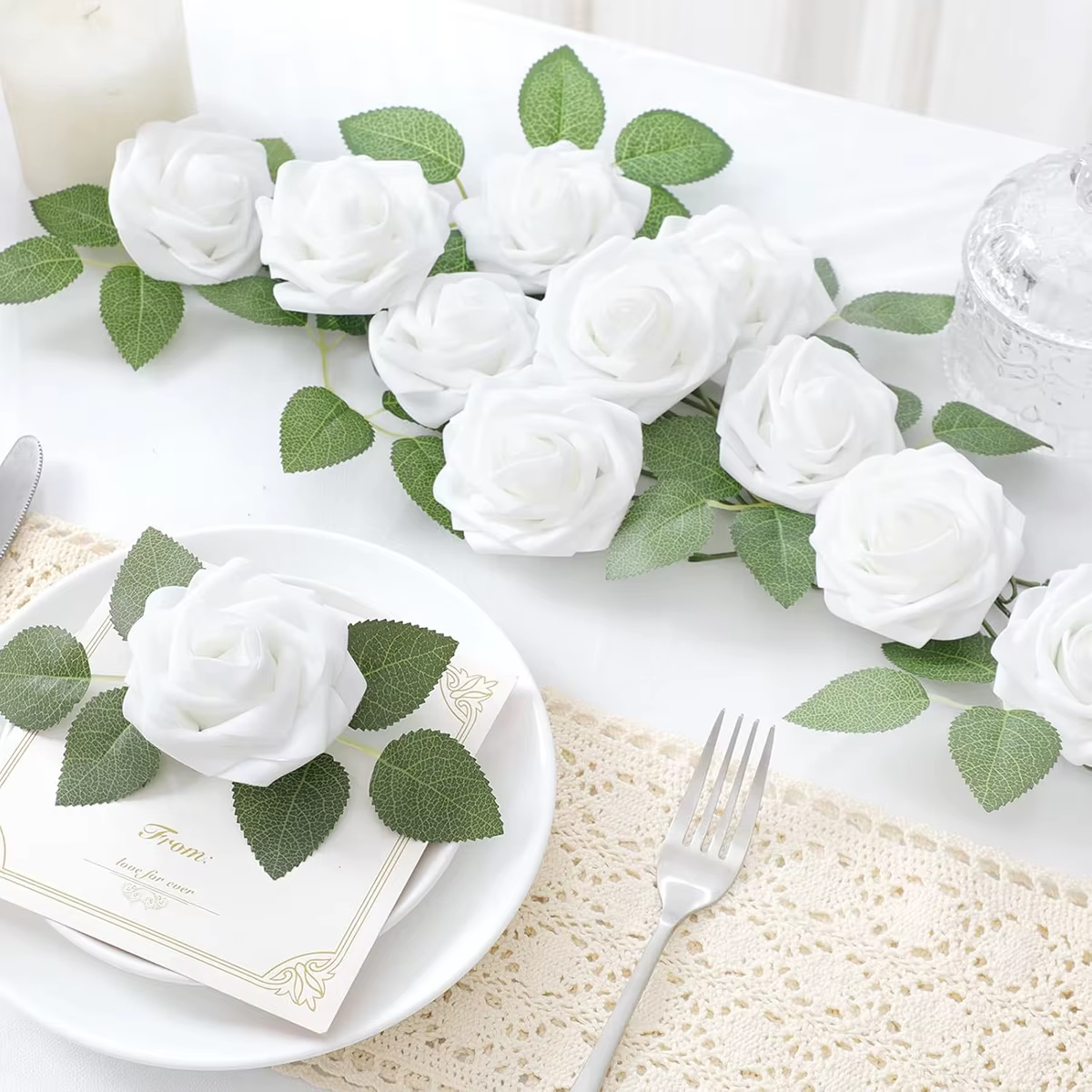 Fleur artificielle en mousse PE