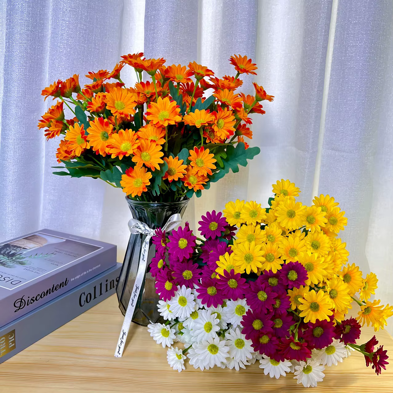 Bouquets de Fleurs Artificielles pour la Décoration de la Maison