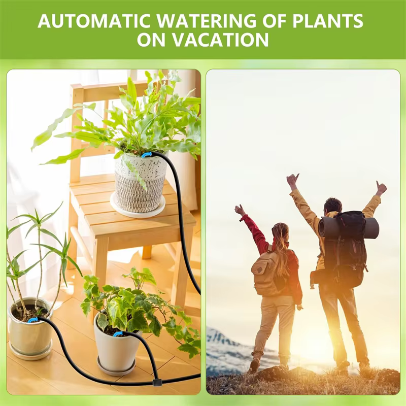 Kit d'irrigation goutte à goutte pour plantes en pot