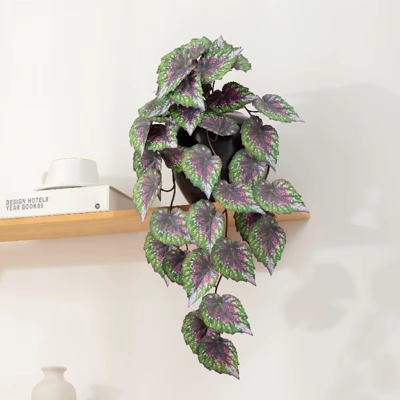 3 plantes artificielles en soie