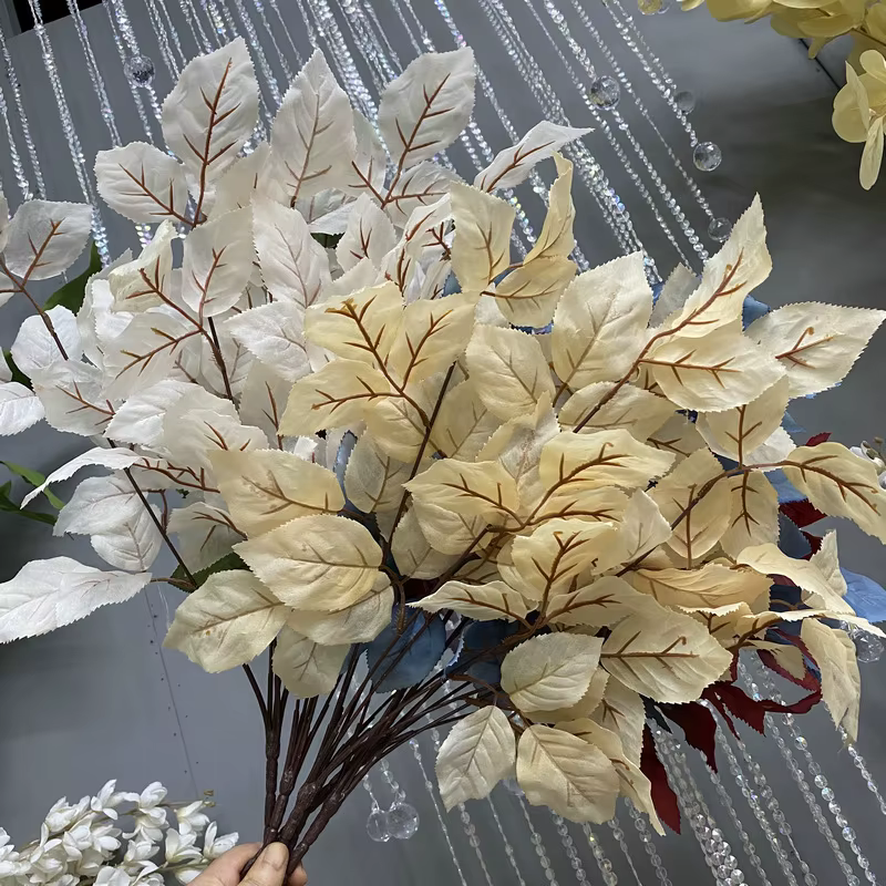 Plantes d'automne en soie