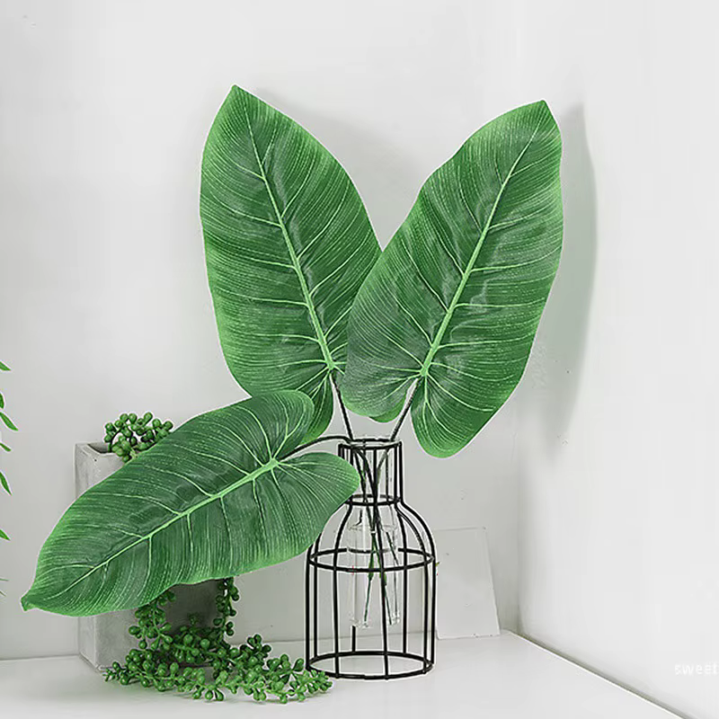 Feuilles de Monstera artificielles de Style hawaïen