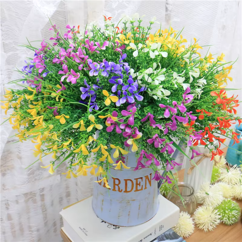Plantes artificielles en plastique vert Vivid P.Tenuiflora