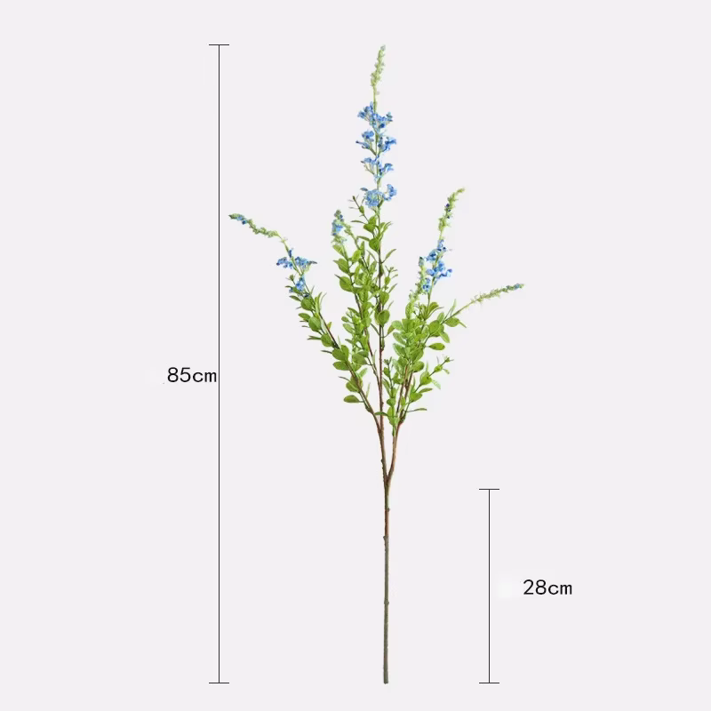Assy enge-Fausse fleur verte artificielle