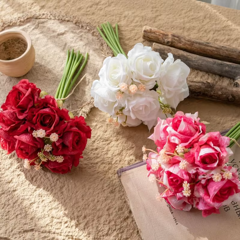 Bouquet de roses irritables