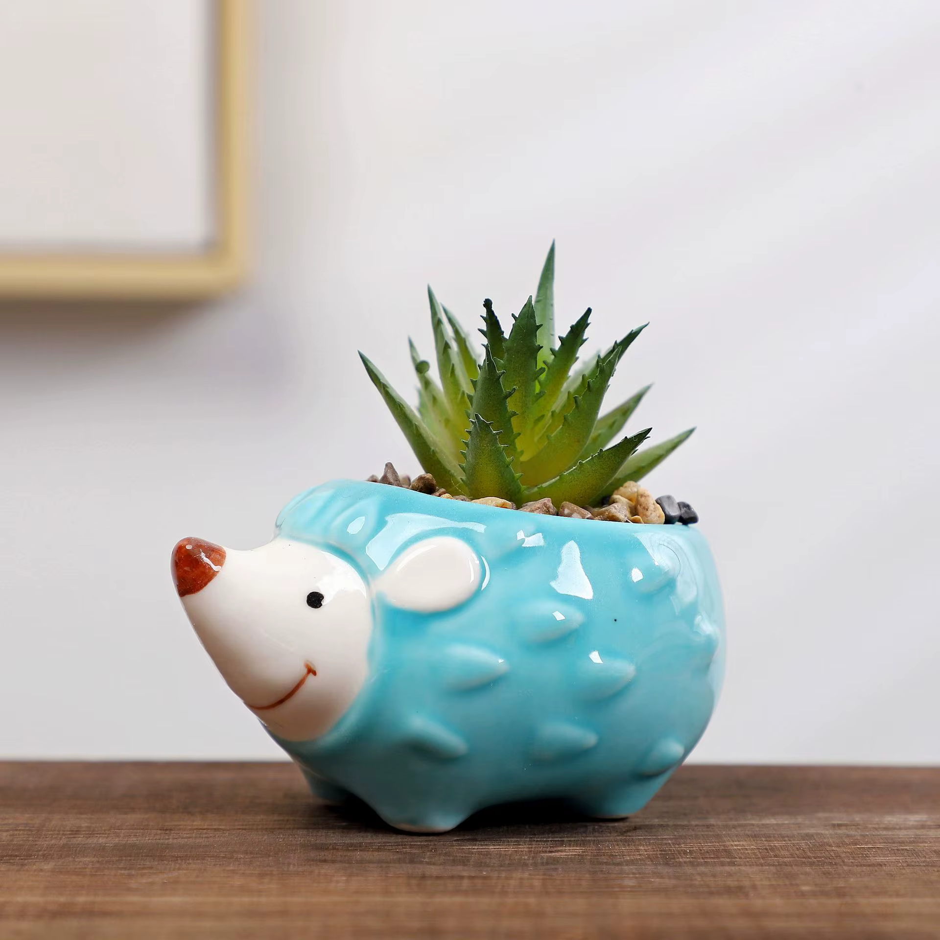 Pot de fleur animal en céramique