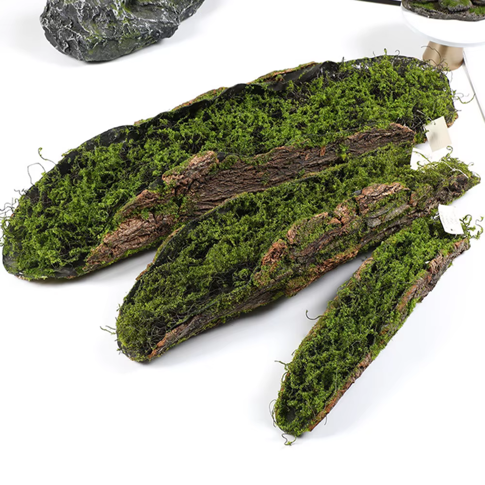 1 Imitation écorce mousse plantation blocs