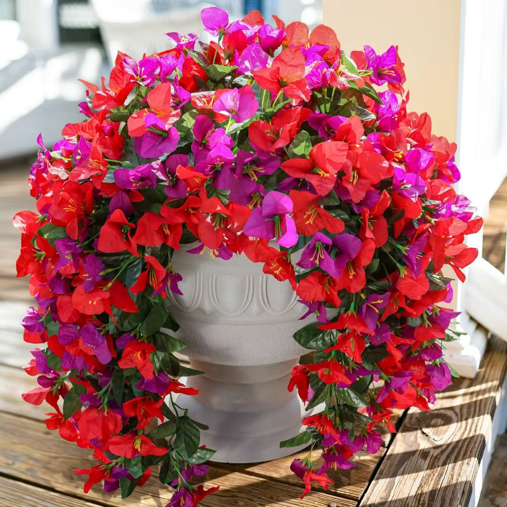Bougainvilliers artificiels réalistes en soie