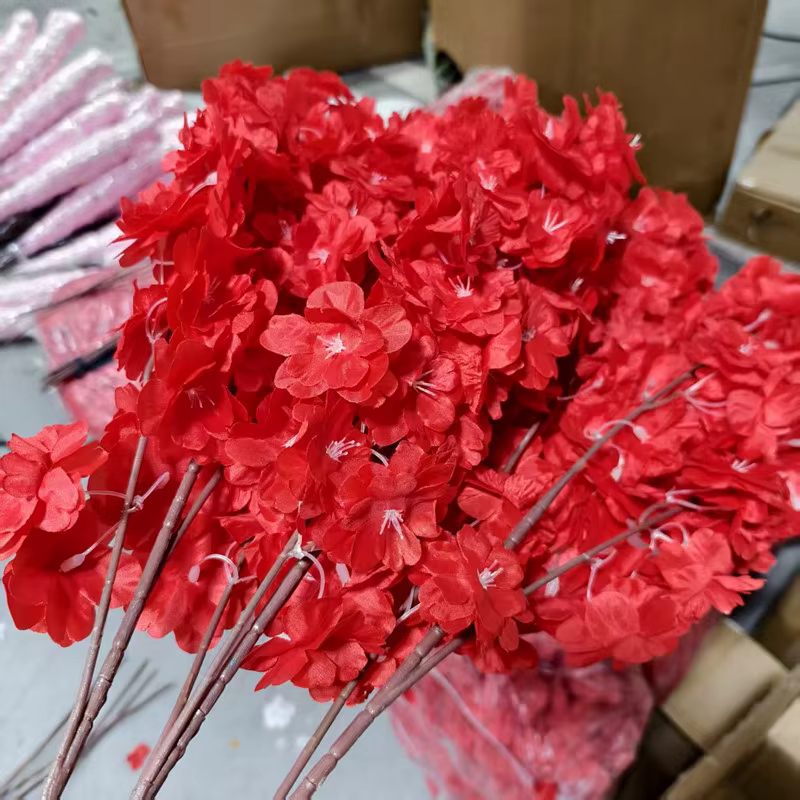 Fleurs artificielles, fleurs de cerisier