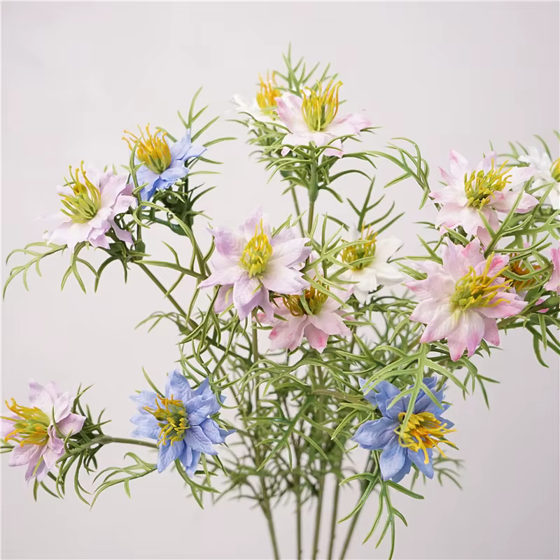 Branches de fleurs de ovale cisse artificielles