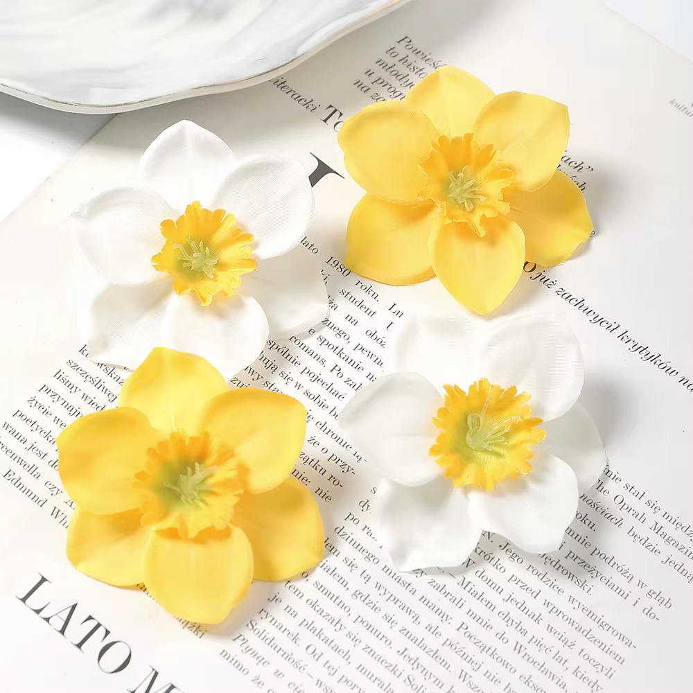 Fleur de jonquille artificielle 6cm