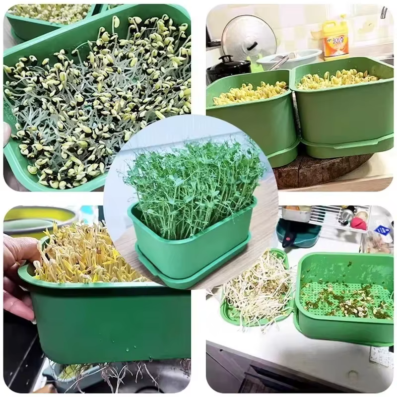 Pots de culture en plastique pour pépinière
