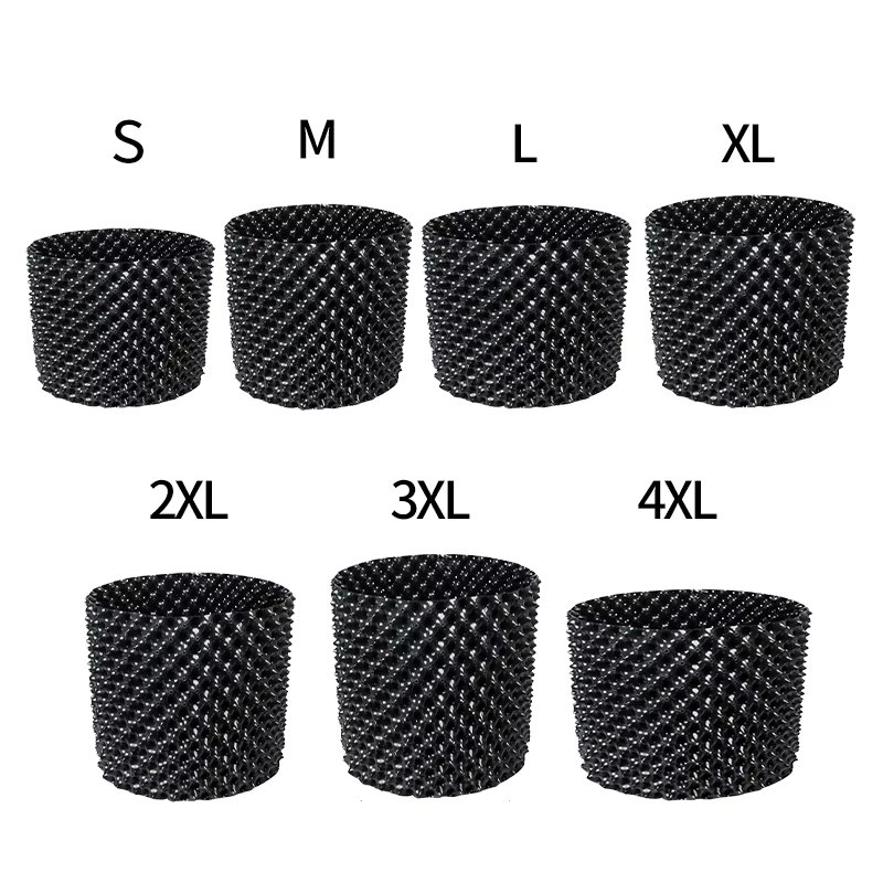 Pots de taille aérienne en plastique