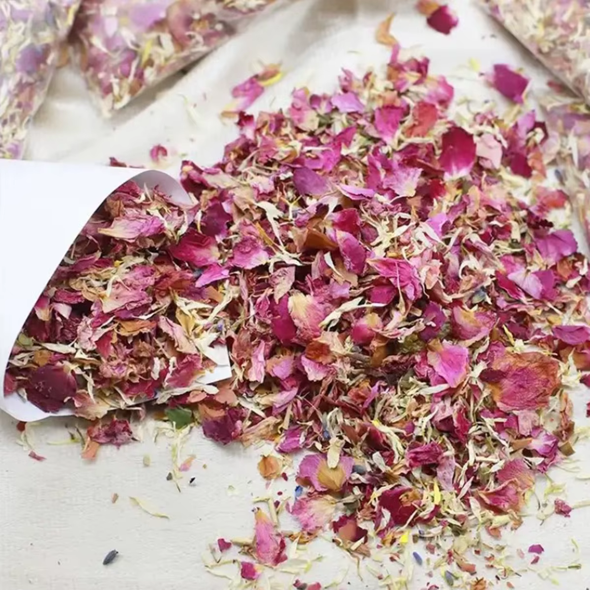Pétale de fleur de Rose 100% naturel
