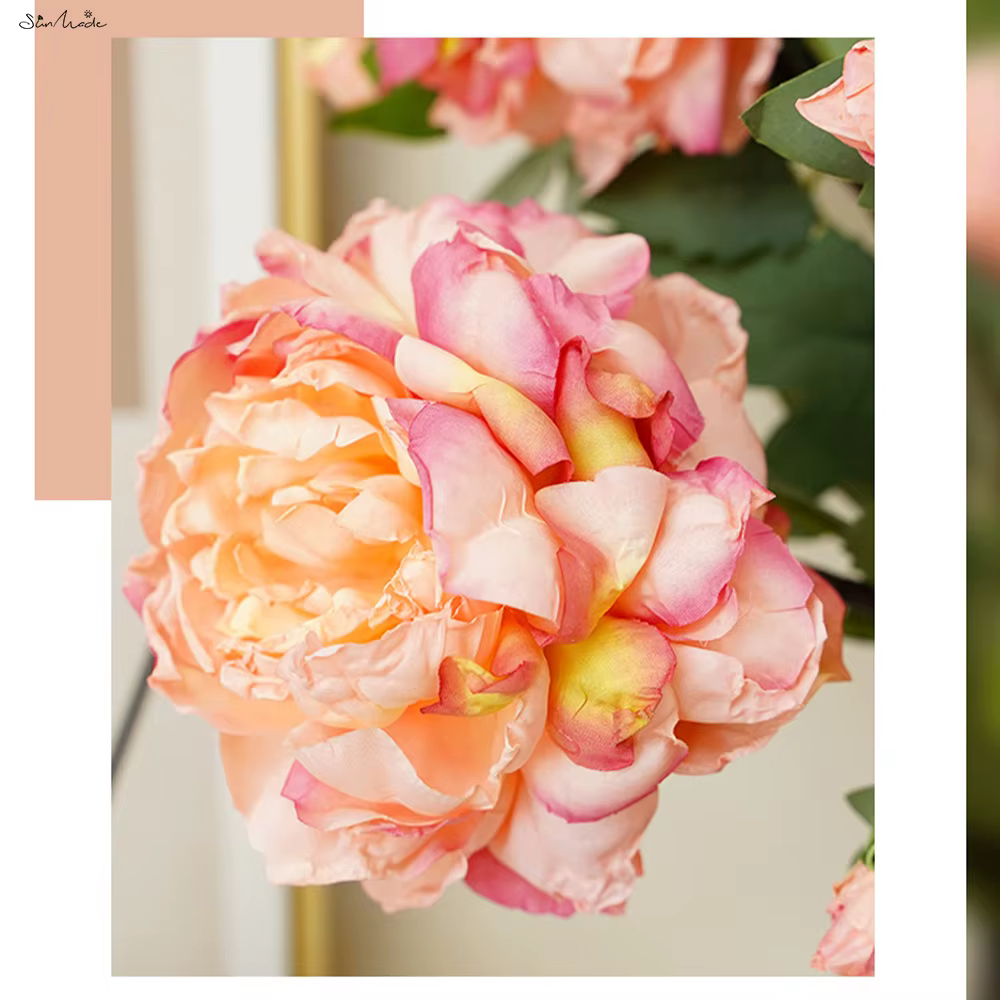 Grandes Fleurs Artificielles de Palais Vintage