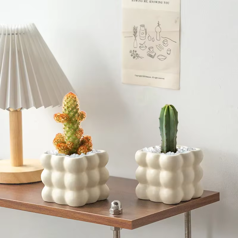 Pot de fleurs en céramique INS pour plantes