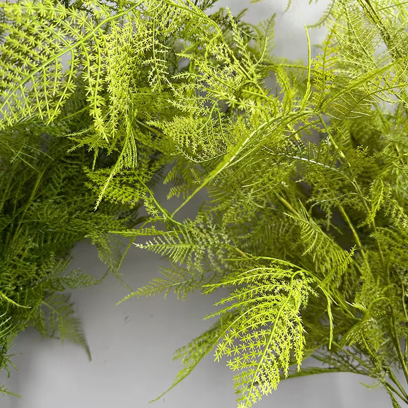 Plantes artificielles d'asperges à longue branche de 114cm