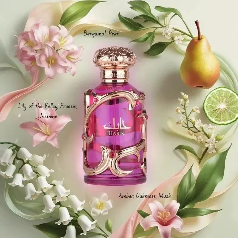 Eau De Parfum unisexe 100ml, parfum Floral longue durée, arôme fruité frais et élégant avec pomme Orange bergamote Freesia encens