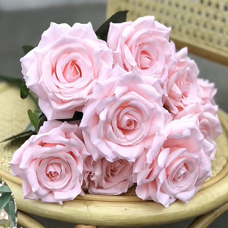 Roses Artificielles pour Décoration de Maison