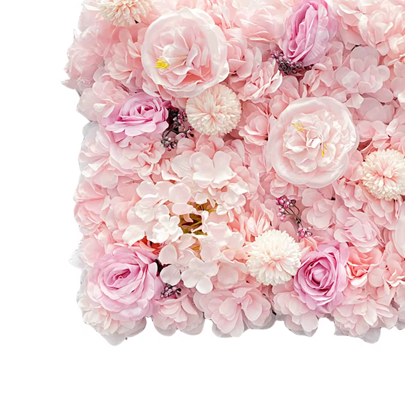Fleurs de roses en soie 3D