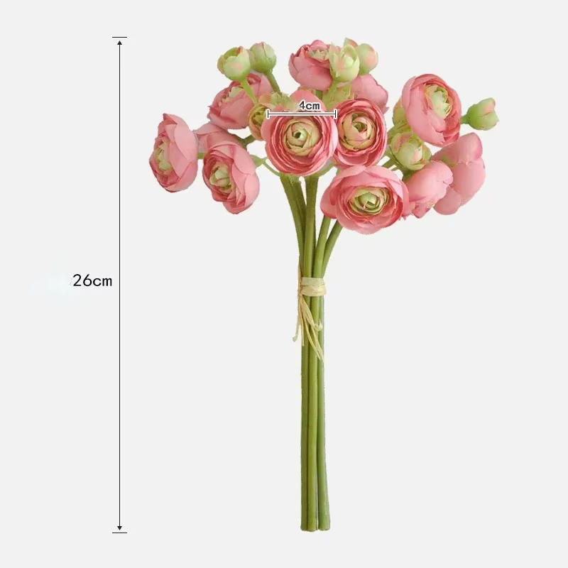 Mini bouquet de fleurs artificielles