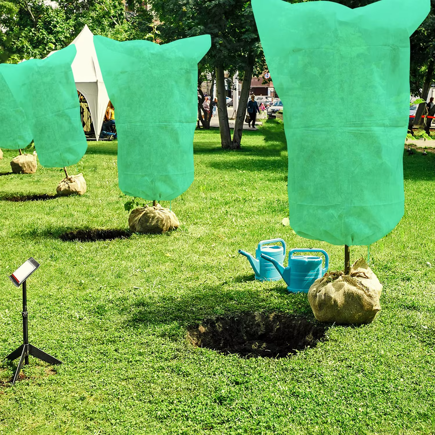 Couverture de Protection pour plantes d'hiver