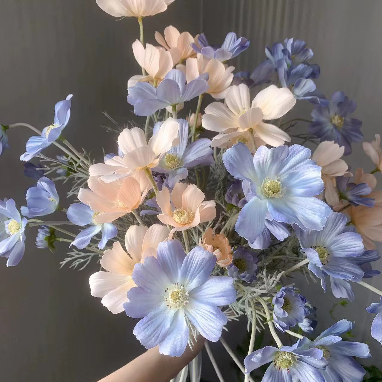 Gros marguerite soie fleur artificielle camomiles 60 cm fausse