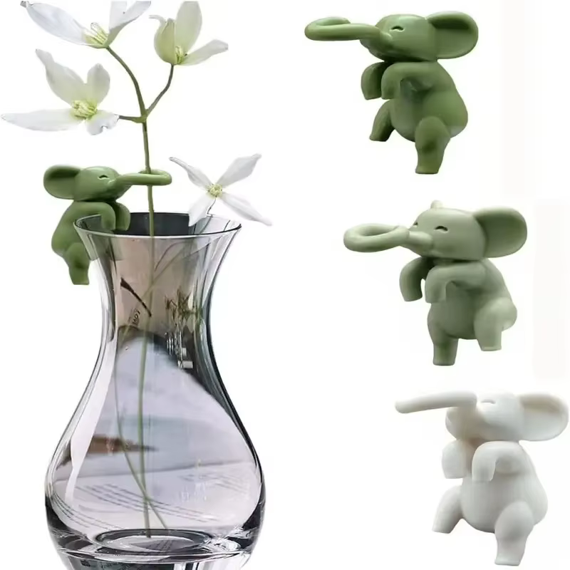 Buddy de propagation des plantes créatives - Support en plastique d'éléphant 3D pour coupures