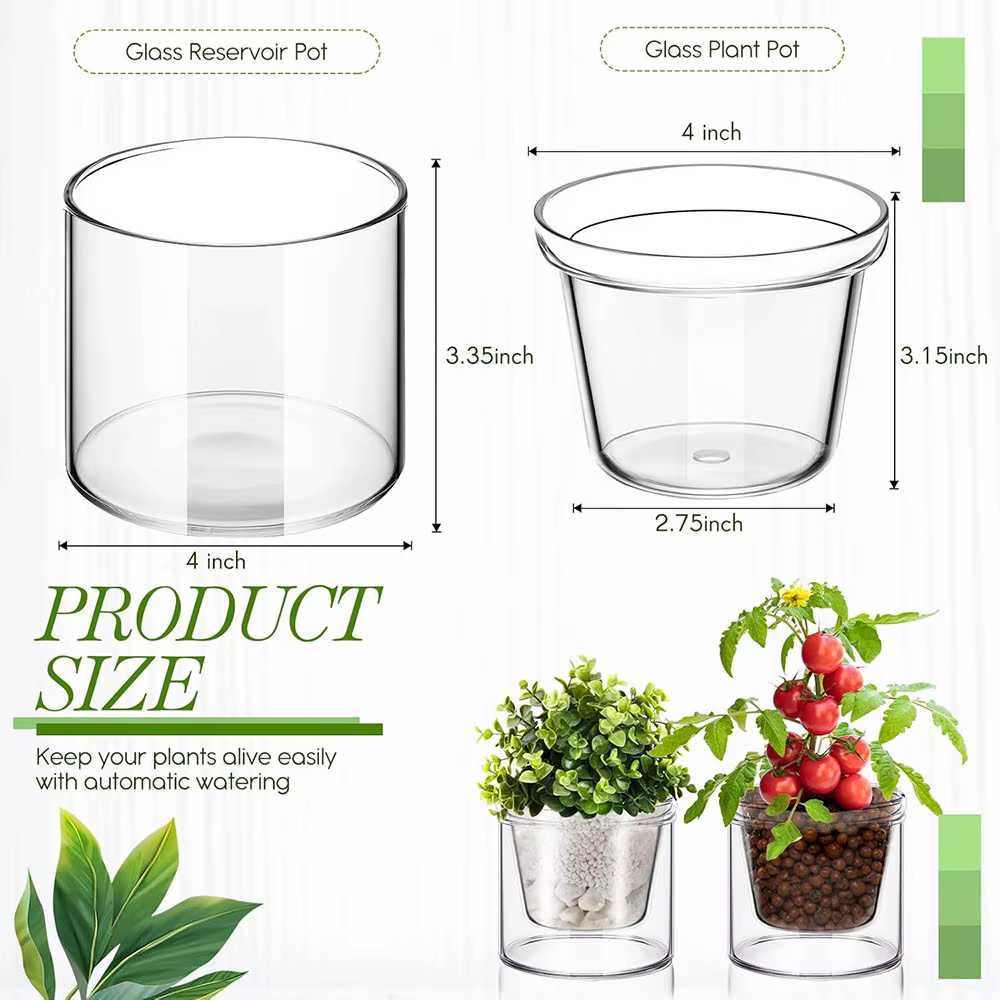 Pot auto-arrosant pour plantes d'intérieur