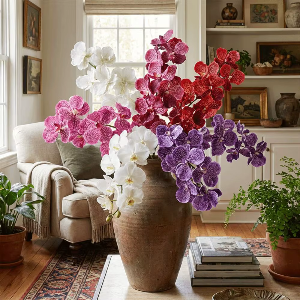 Orchidée Vanda Artificielle de 80 CM