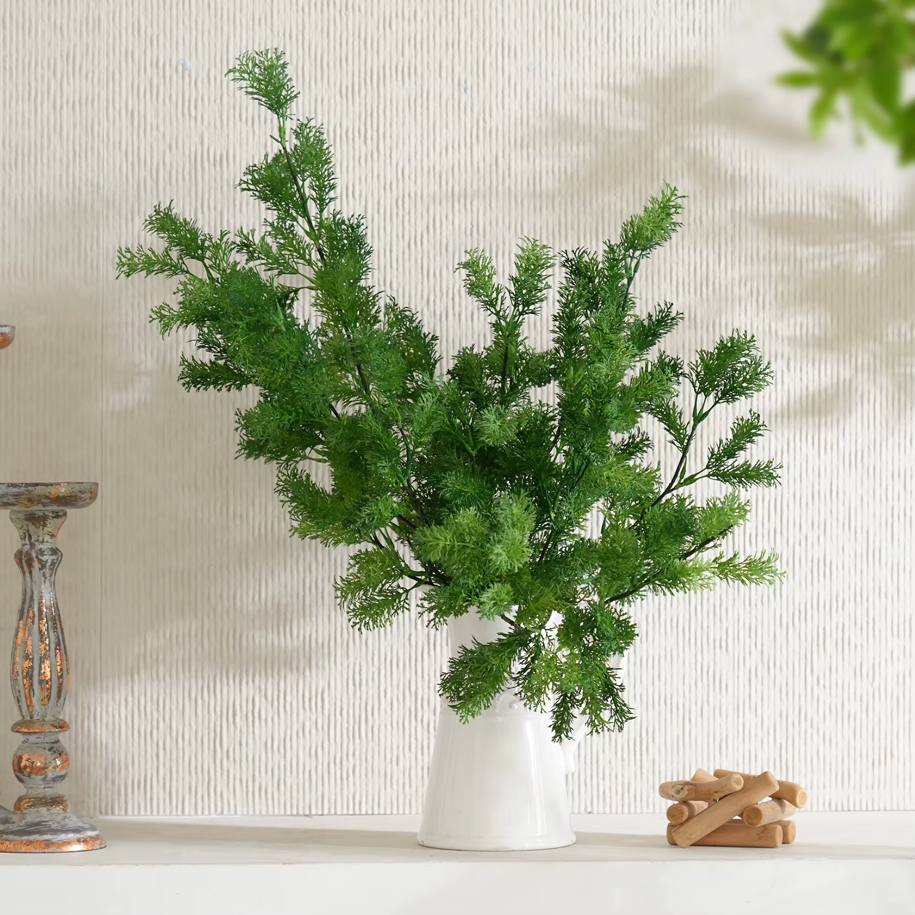 Plantes vertes H5455, herbe de roseau