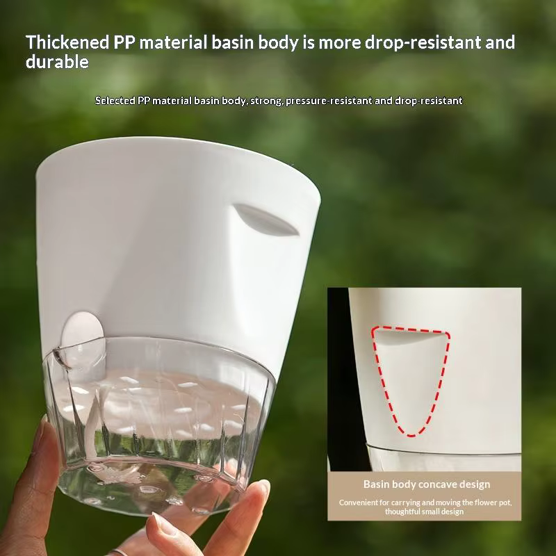 Nouveaux pots auto-arrosants pour plantes d'intérieur