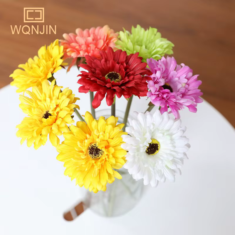 Fleurs Artificielles Gerbera Chrysanthème