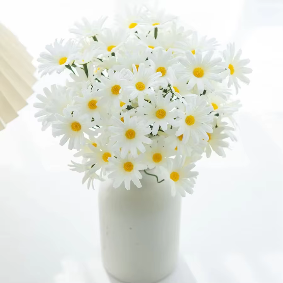 Soie Fleurs Artificielles Bulbous Chrysanthème Bulle Herbe En Plein Air De Mariage Couronnes De Mariée Bouque Maison Bricolage Ventes Chaudes Décoration