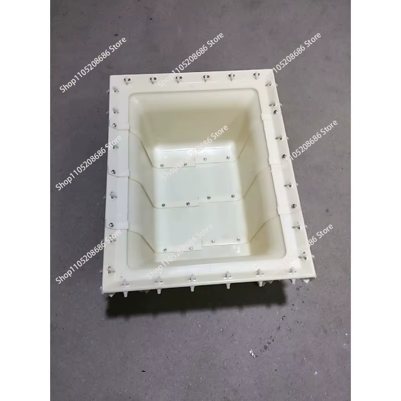 1 moule à pot de fleurs en ciment