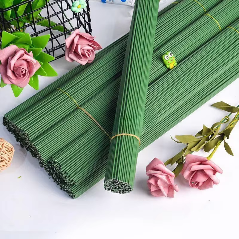 Tige de fleur artificielle en fil