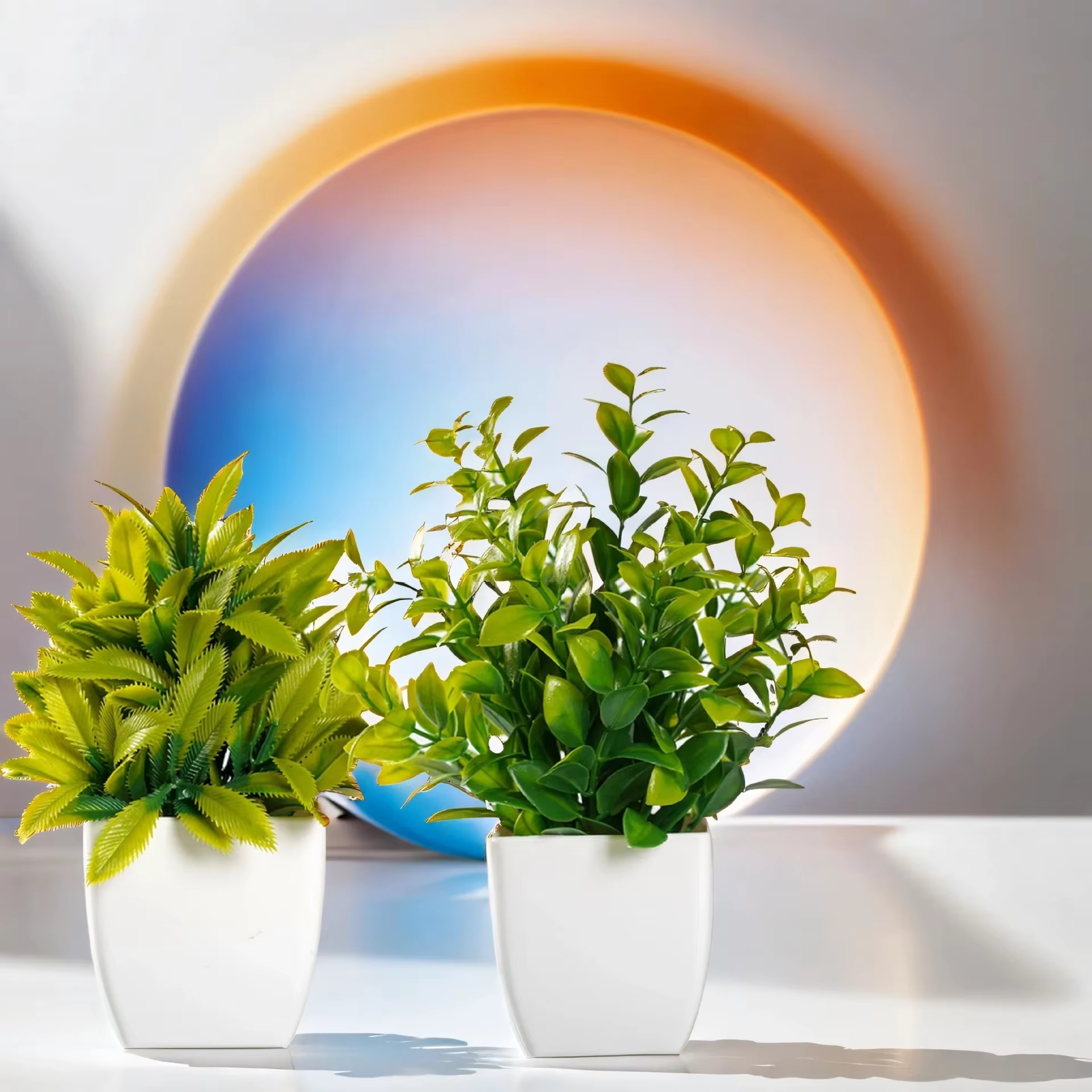 Plante artificielle arbre rebord de fenêtre Table de bureau décoration