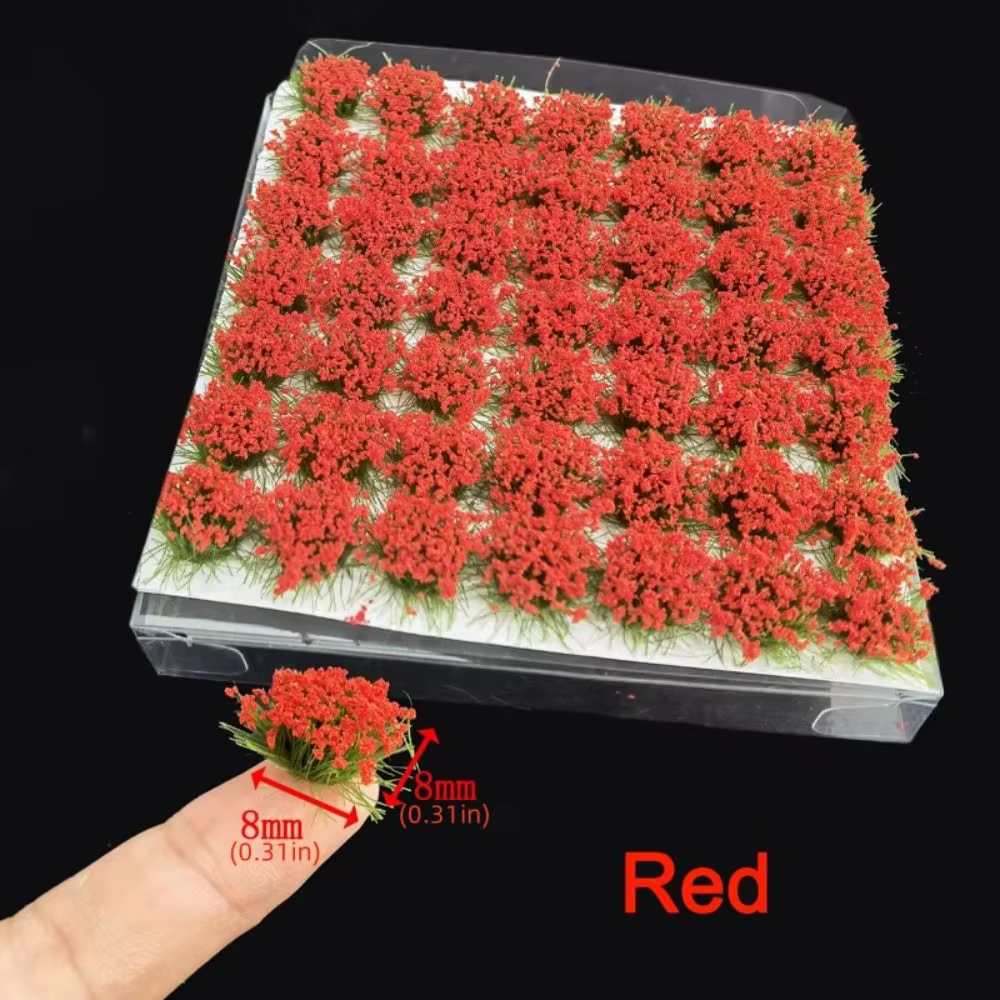 Cluster de fleurs miniatures