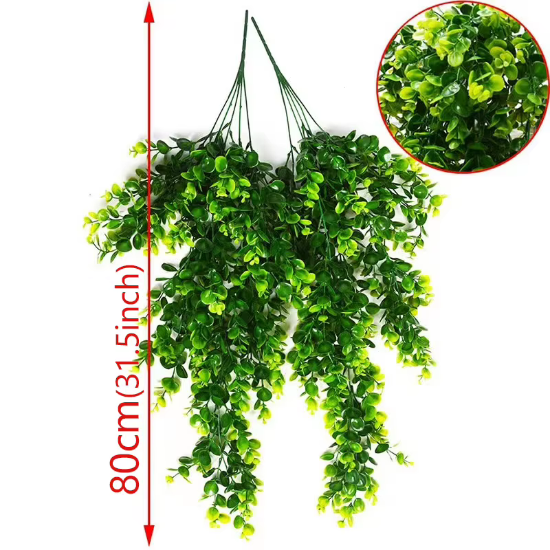 Vignes à fleurs artificielles simulées de plantes